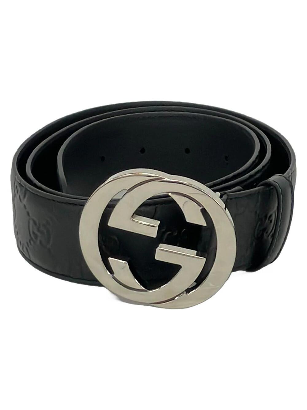 Gucci Black Silver Leather Hardware #359091G64B